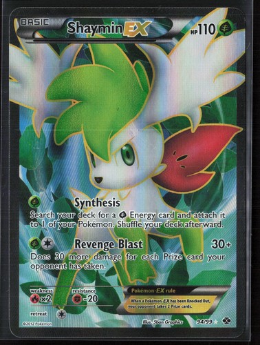 Carta pokémon rara shaymin - carta,