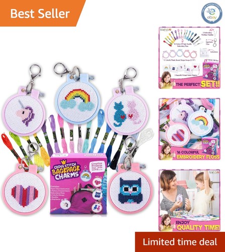 Kit punto croce divertenti - , e