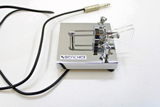 Bencher By-2,  Dual-lever iambic paddle.  Chrome base. Serial # 661601,  LOT#300