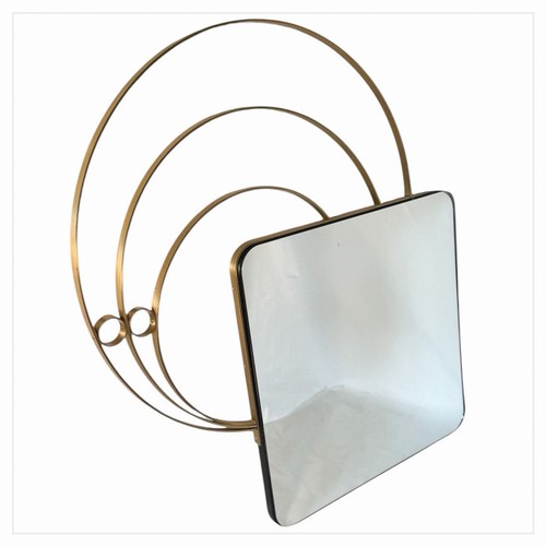 Specchio ottone vintage - ottone,
