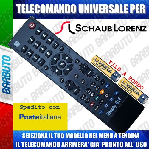 Telecomando universale schaub - telecomando,