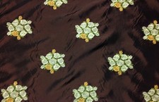 MARCOVALDO BOUQUETS BROWN SILK