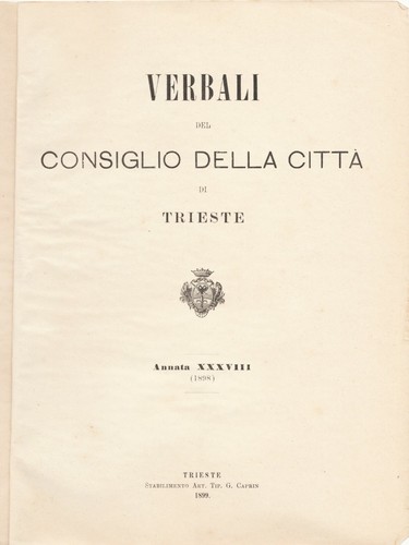 Libro antico verbali del - antico:,