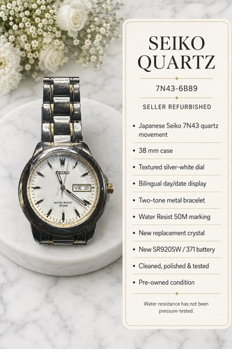 Orologio seiko 7n43 - orologio, uomo