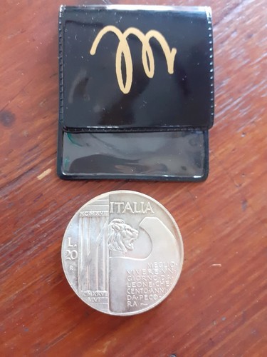 Moneta lire mussolini - 20,
