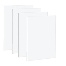 4 Lastre Acriliche Trasparenti A4 – 210 X 297 X 3 Mm, in Plastica Trasparente, S