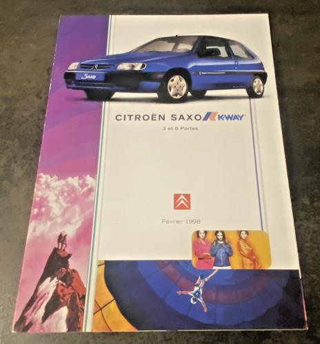 Brochure publicitaire citroen - brochure,