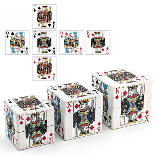 Poker rubik cube - cube, puzzle