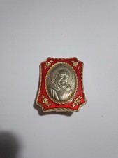 Icona Padre Pio Metalli Cm 4