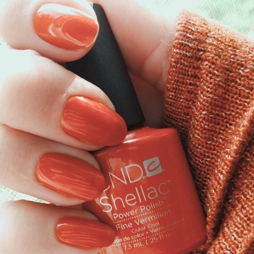 Cnd shellac fine vermillion - shellac,