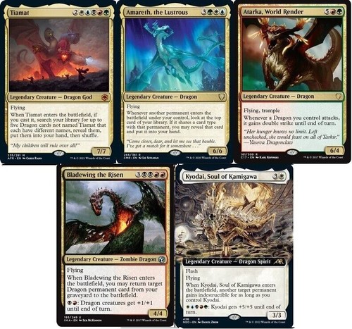 Edh dragon deck tiamat - dragon,