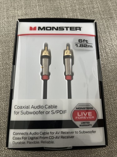 Monster cavo audio coassiale - monster,