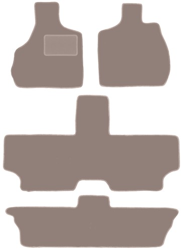 Tappetini velluto beige - tappetini,