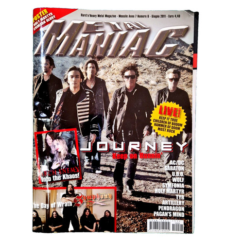 Metal maniac mensile anno 7 - metal,