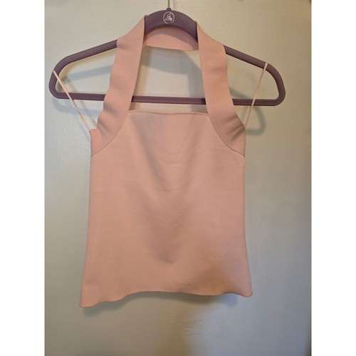 Zara sculpt tessuto halter - zara, top