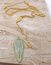 Collana Calcedonio e Nano