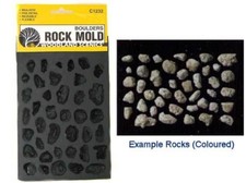 STAMPI IN GOMMA PER ROCCE BOULDERS C1232 Woodland Scenics