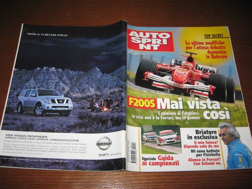 Autosprint 2005 f1 - autosprint,