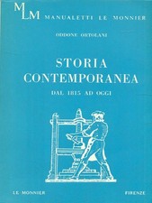 STORIA CONTEMPORANEA DAL 1815