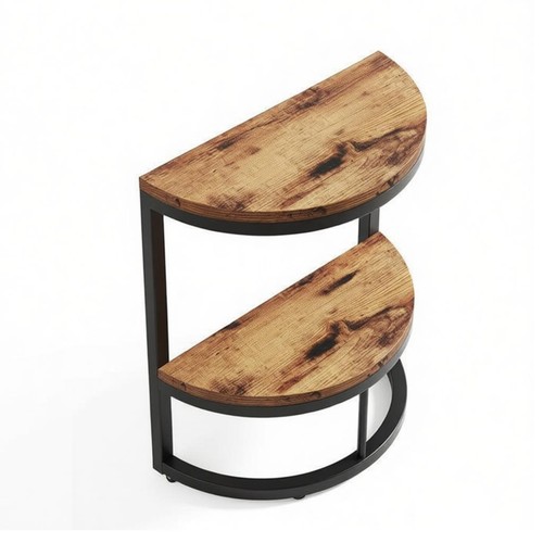 Tavolino laterale design mezza - laterale,