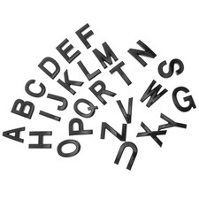  1 set di adesivi con lettere