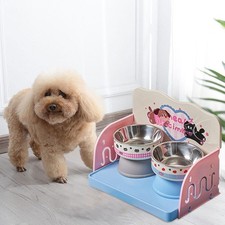 Tavolo per gatti antiscivolo, smontabile e pulibile, spazioso, altezza