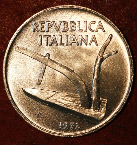 Italy lire 1972 - italy, km#