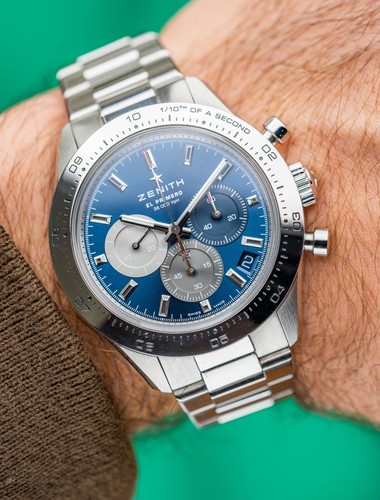 Zenith primero blue men s - zenith, men's