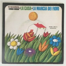 Sergio Endrigo + 12 bambini - La casa (7" - ristampa, piu' rara! ) - NM/M-