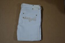 Jeans pantalone donna Diesel modello diritto colore bianco 