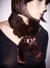 Collo PELLICCIA LAPIN sciarpa