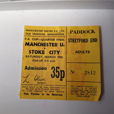 BIGLIETTO STUB - MANCHESTER