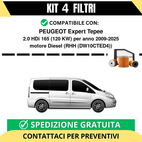 Kit filtri tagliando per - filtri,