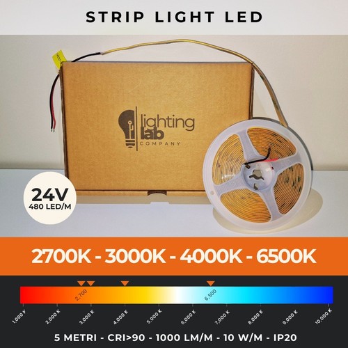 Striscia led cob 24v - striscia,