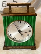 SVEGLIA VINTAGE SWIZA 8 DAY