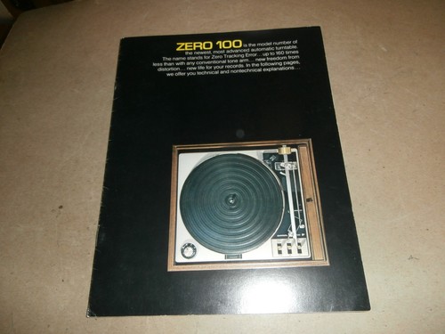 Brochure garrard zero 100 - garrard,