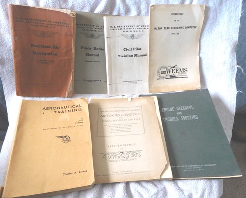 Manuali vintage aviazione - vintage,