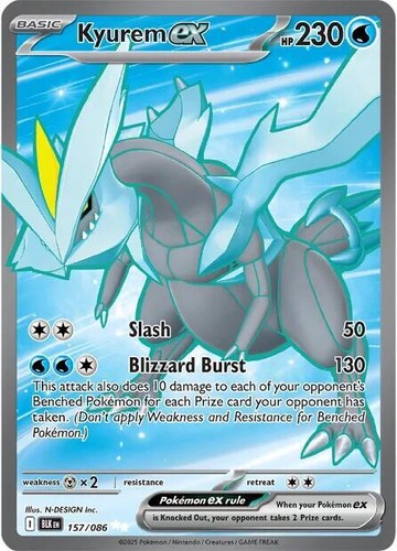 Kyurem 157 086 - -, pokemon