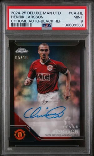 Topps chrome manchester united - chrome,