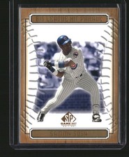 2001 SP Game Bat #HP3 Sammy