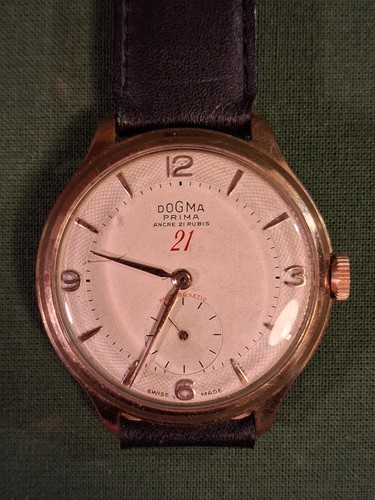Montre suisse mécanique dogma - montre,