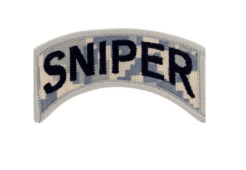 Patch toppa scritta sniper - patch,
