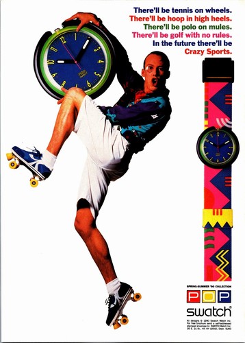 Orologio pop swatch stampa - orologio,