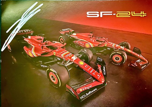 Charles leclerc cartolina - leclerc.,
