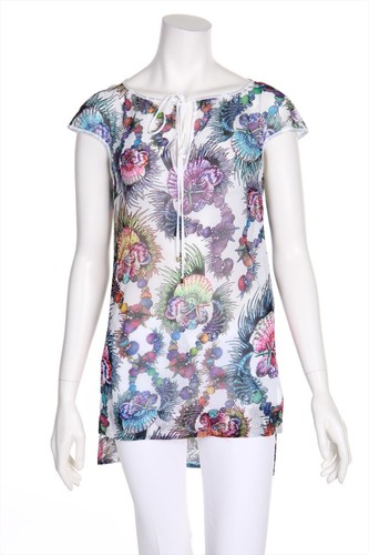 Camicia just cavalli fiori - camicia,