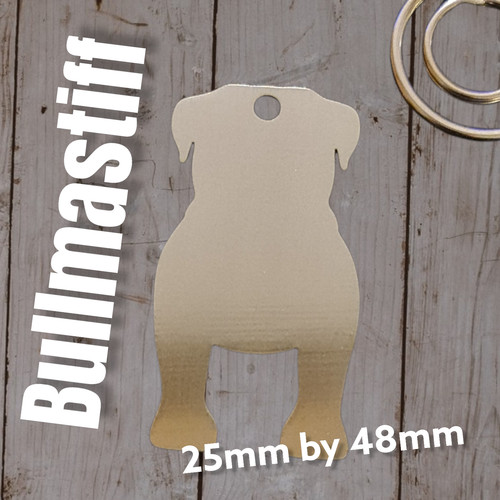 Bullmastiff targhetta per - ,
