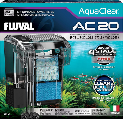 Aquaclear ac20 filtro zaino - aquaclear,