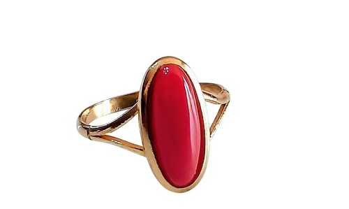 Anello vintage argento dorato - argento,