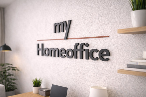 Scritta homeoffice 90cm - scritta,