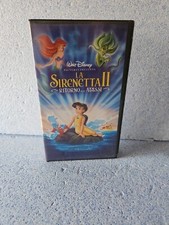 Vhs Originale walt Disney La Sirenetta II Ritorno Agli Abissi , Italia 2000